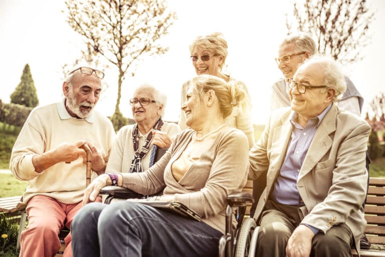 Cognitive Exercise can include having a stimulating conversation with friends