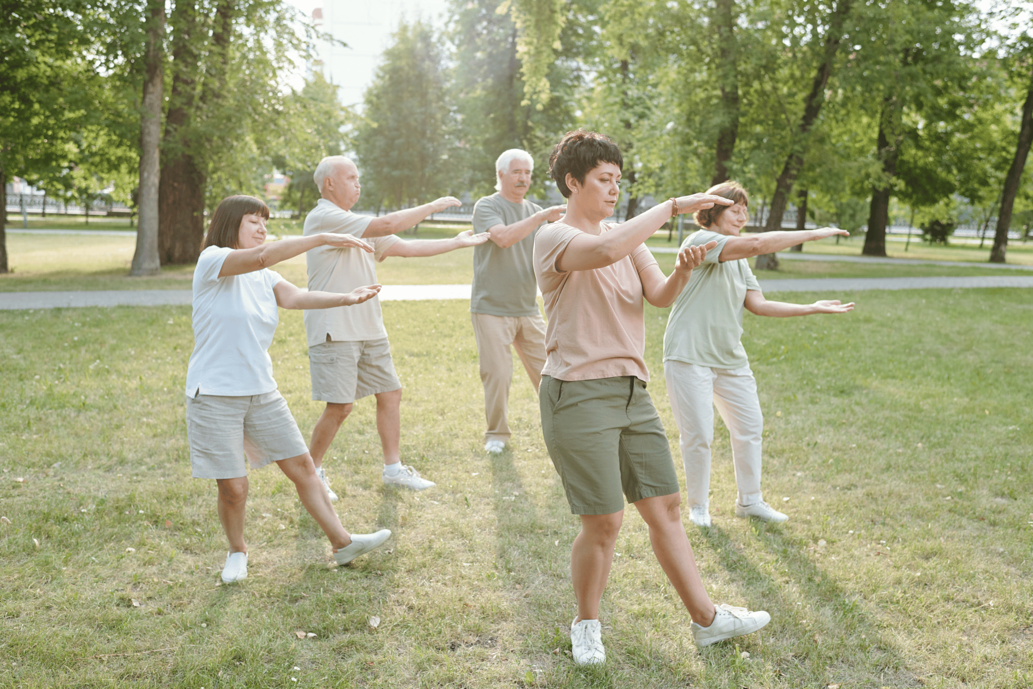 qigong for seniors in park