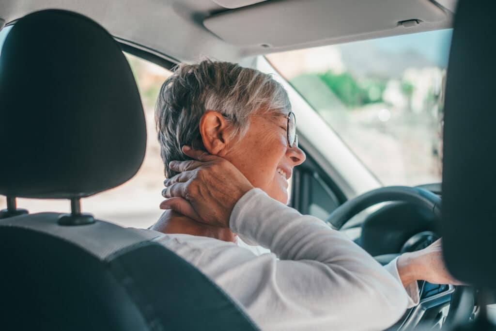 neck pain from driving