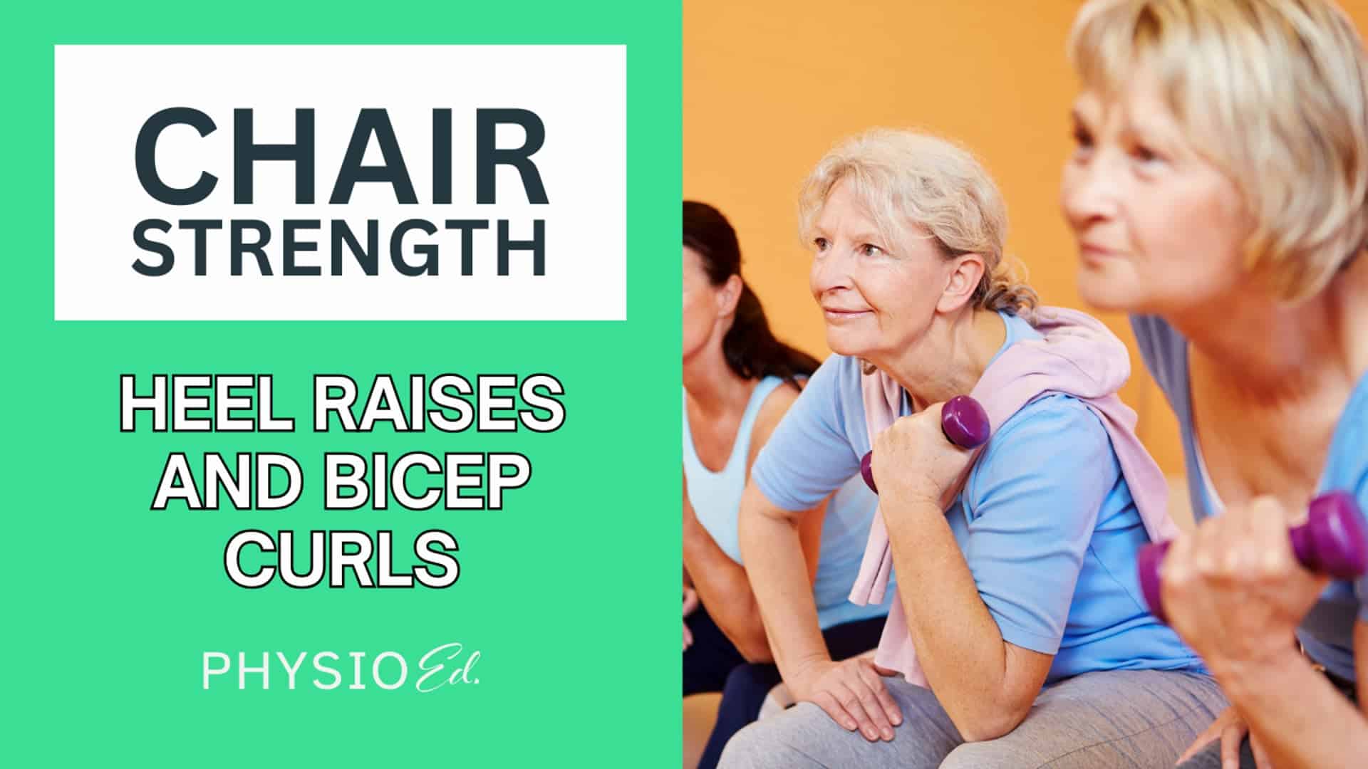 Heel Raises and Bicep Curls